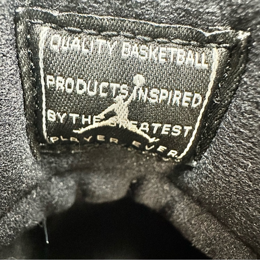 Jordan 11 Black and White Sneakers with Gold Accents - Picture 9 of 10
